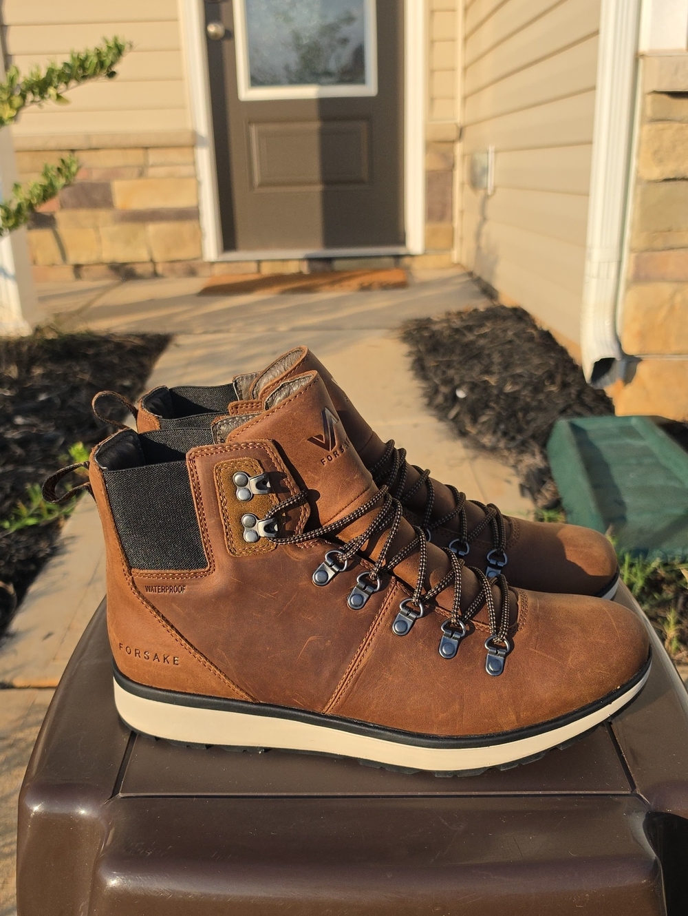 Forsake Davos High Men's Waterproof Premium Leather Boot Size 11.5
